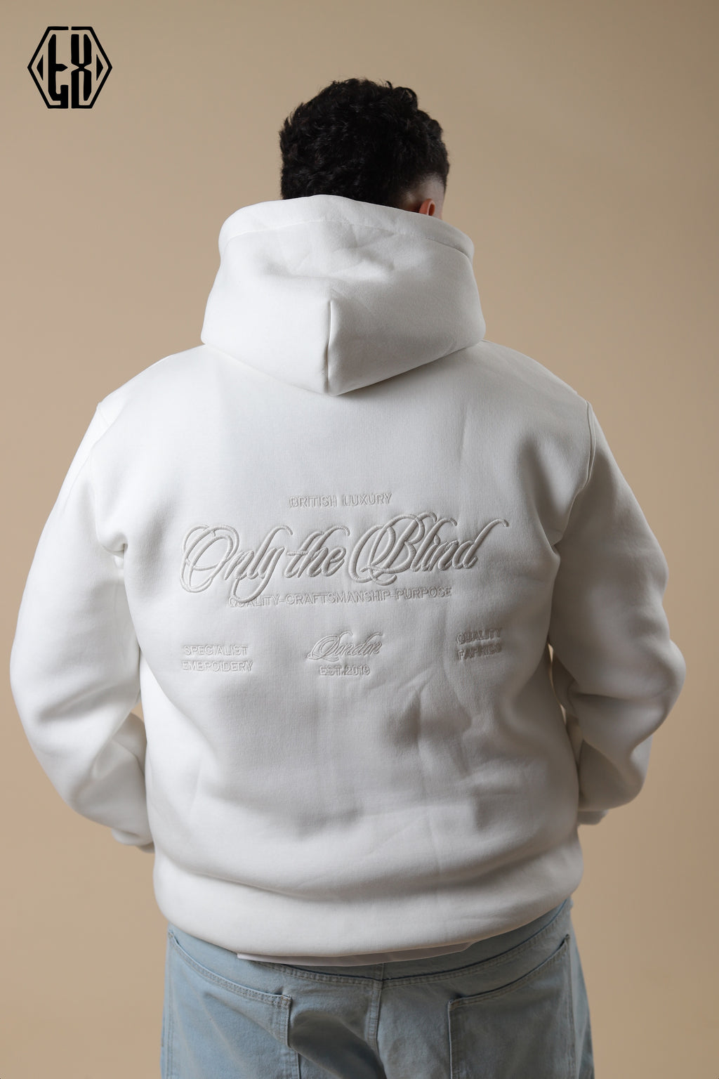 EMBROIDERED OTB. HOODIE