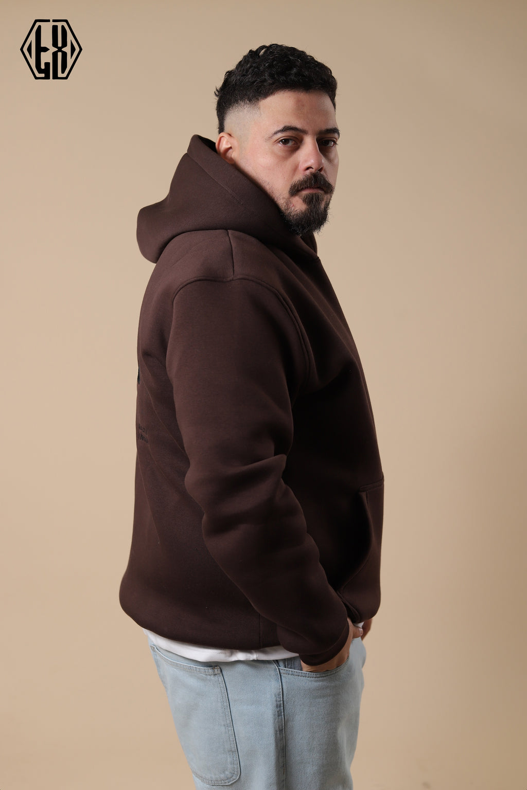 EMBROIDERED OTB. HOODIE