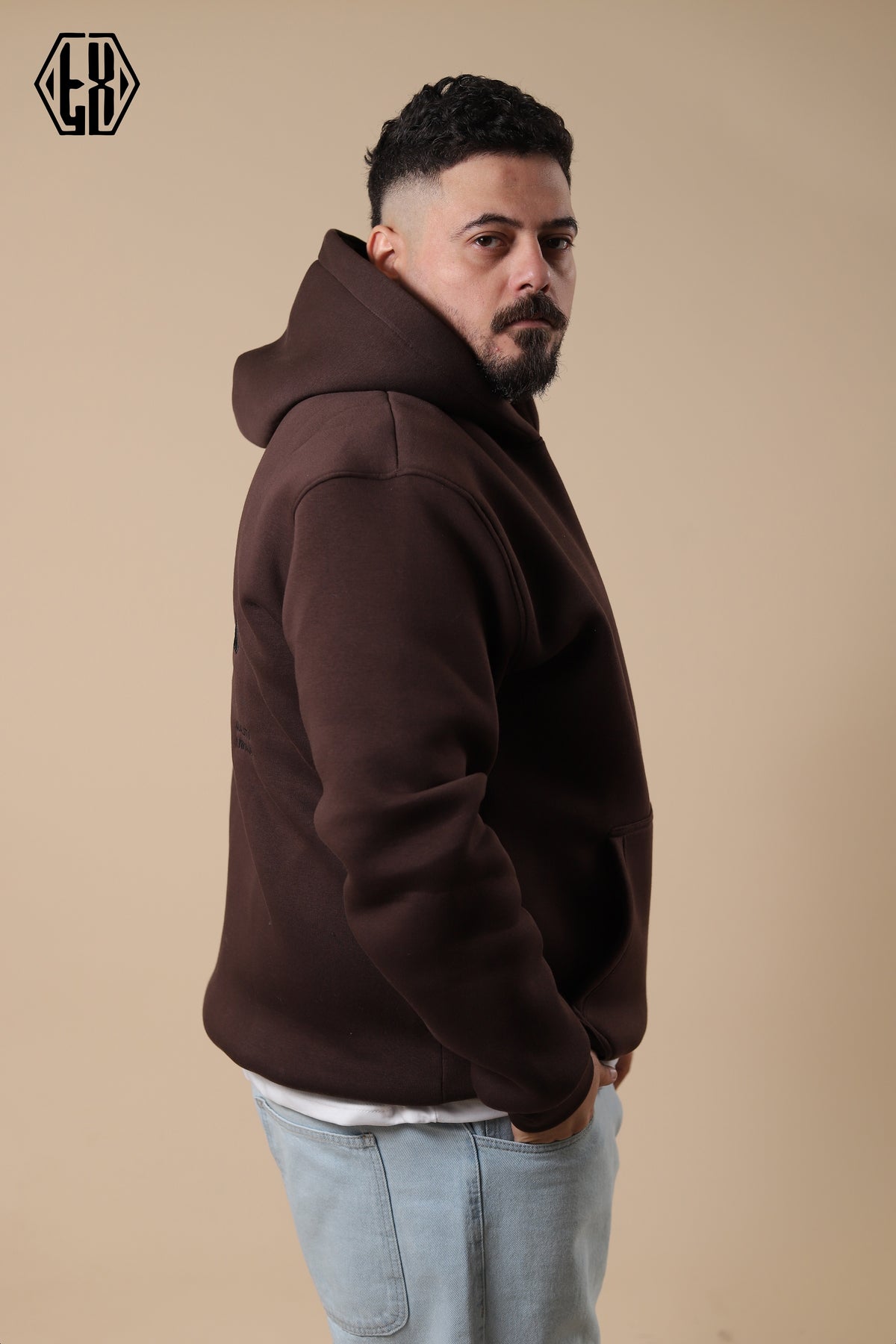 EMBROIDERED OTB. HOODIE