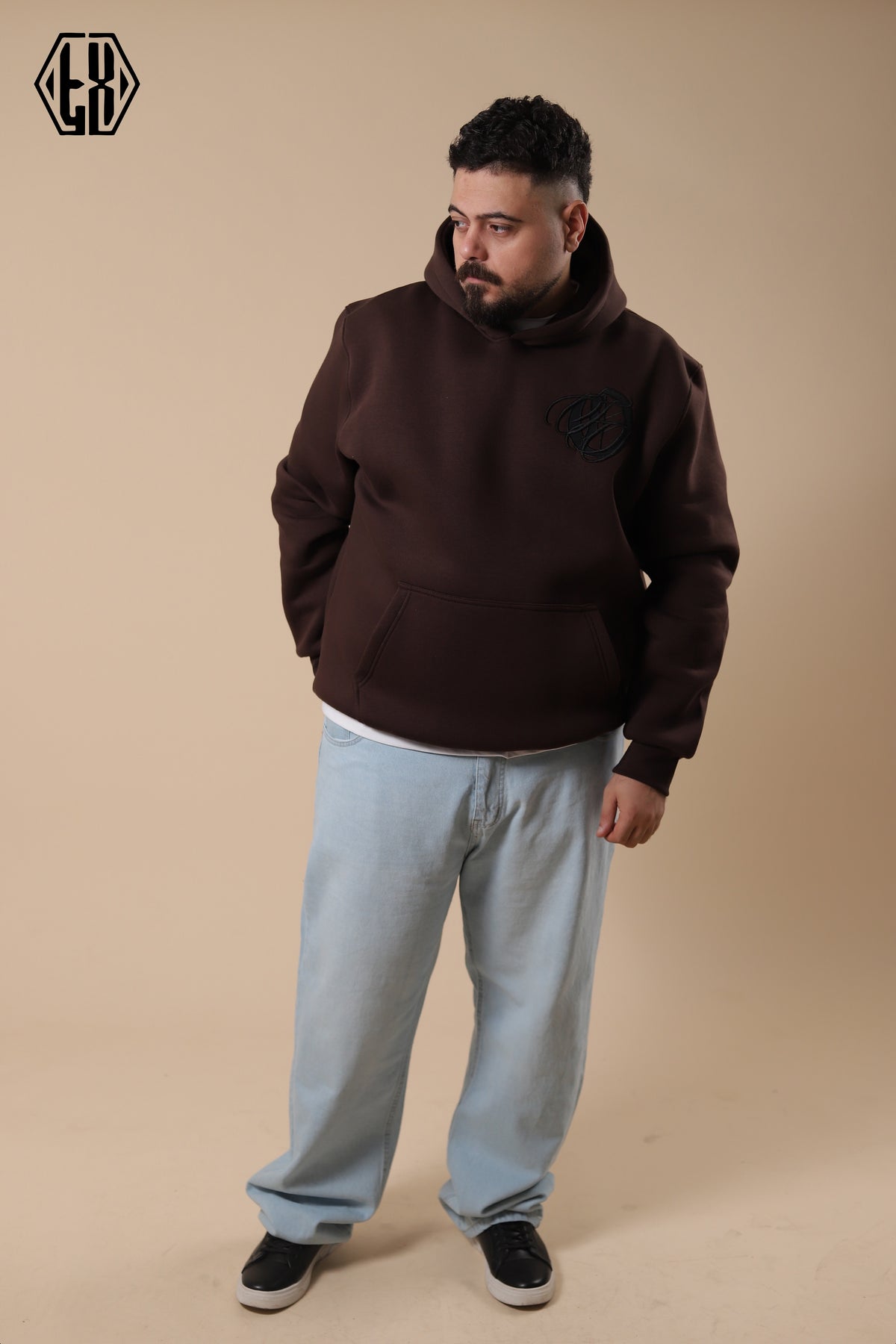 EMBROIDERED OTB. HOODIE