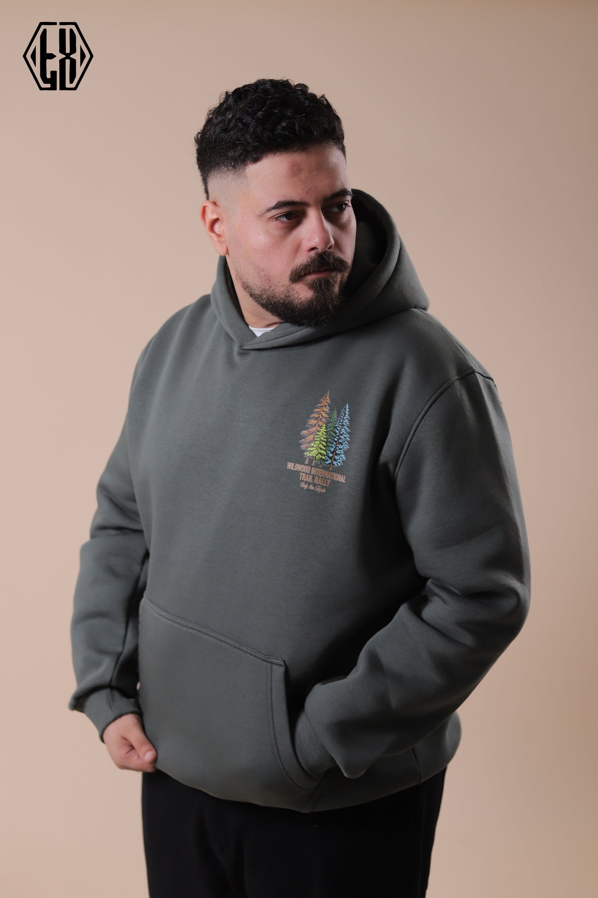 PRINTED HOODIE