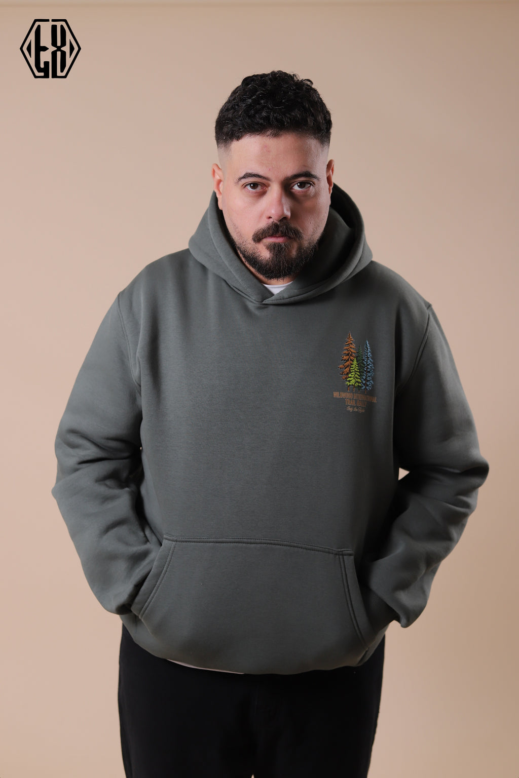 PRINTED HOODIE