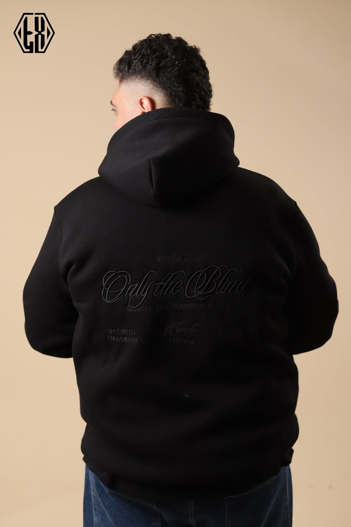 EMBROIDERED OTB. HOODIE