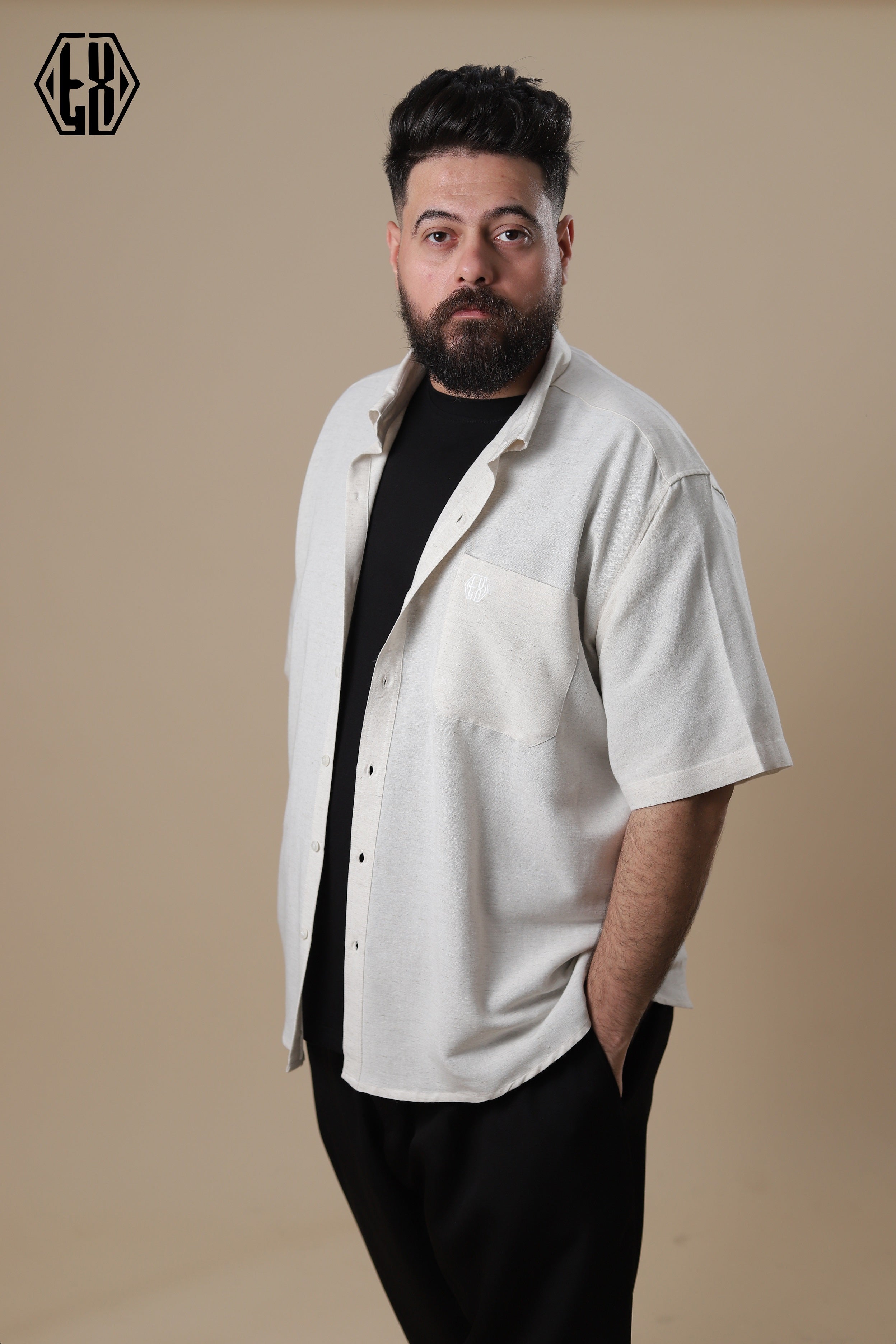 Short Sleeve Linen Shirt