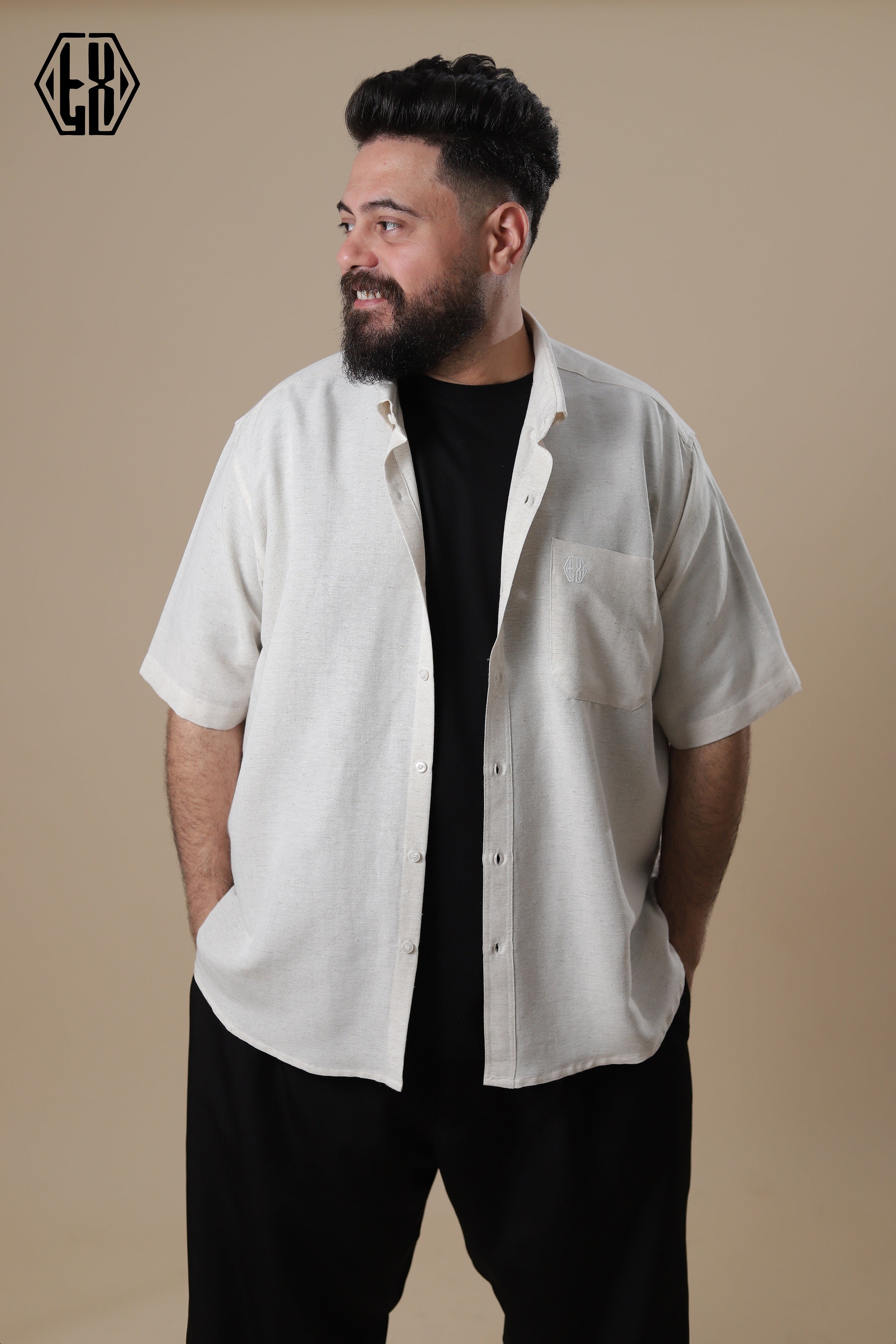 Short Sleeve Linen Shirt