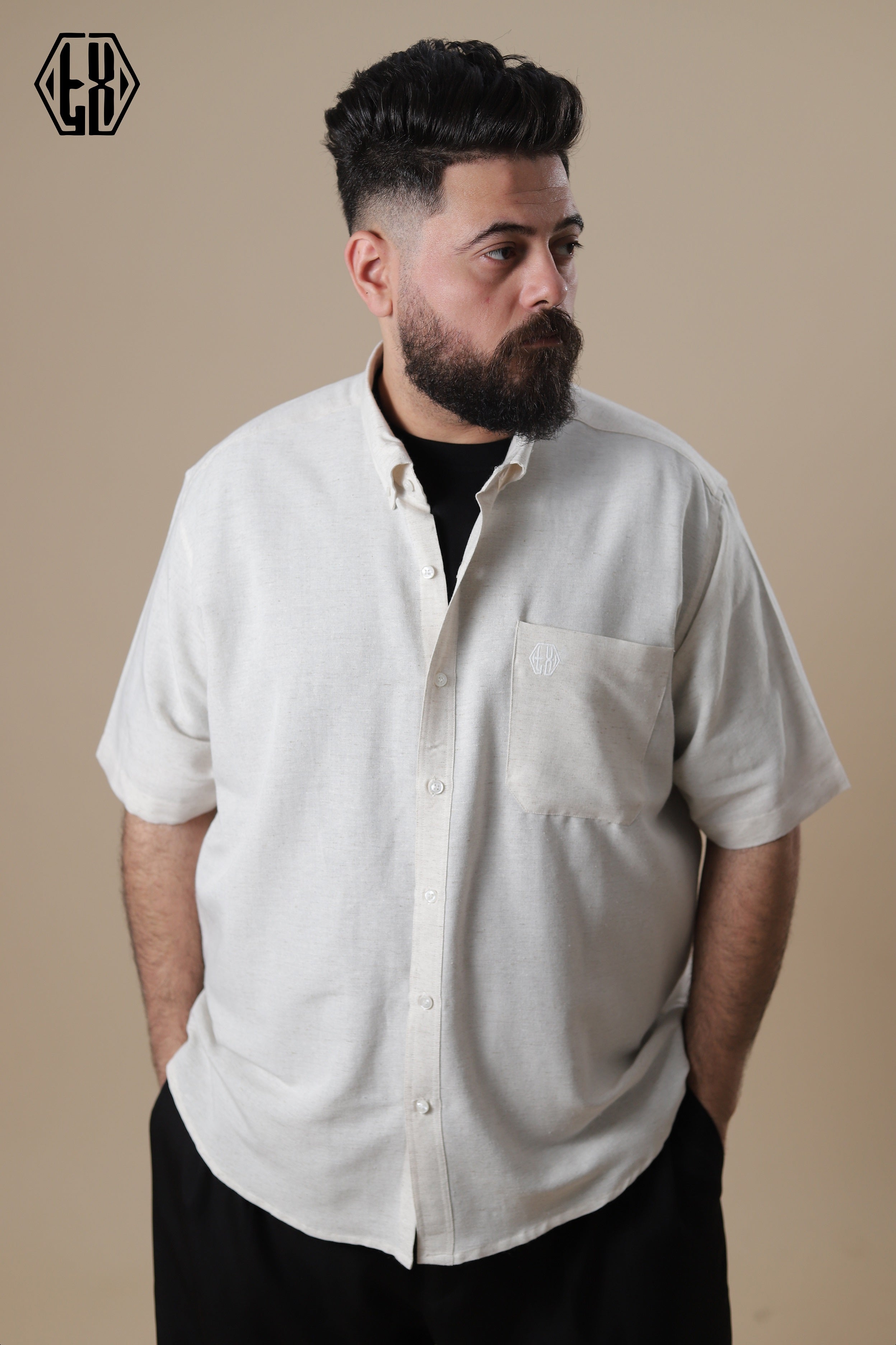 Short Sleeve Linen Shirt