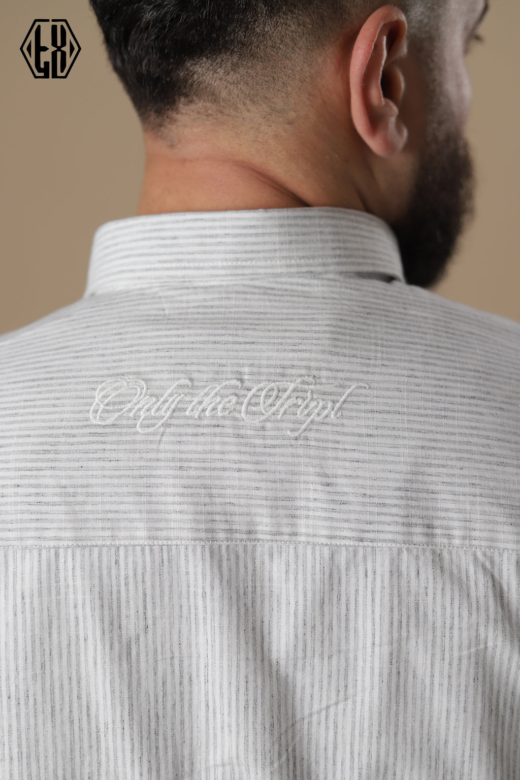Sriped Only The Triple Linen Shirt