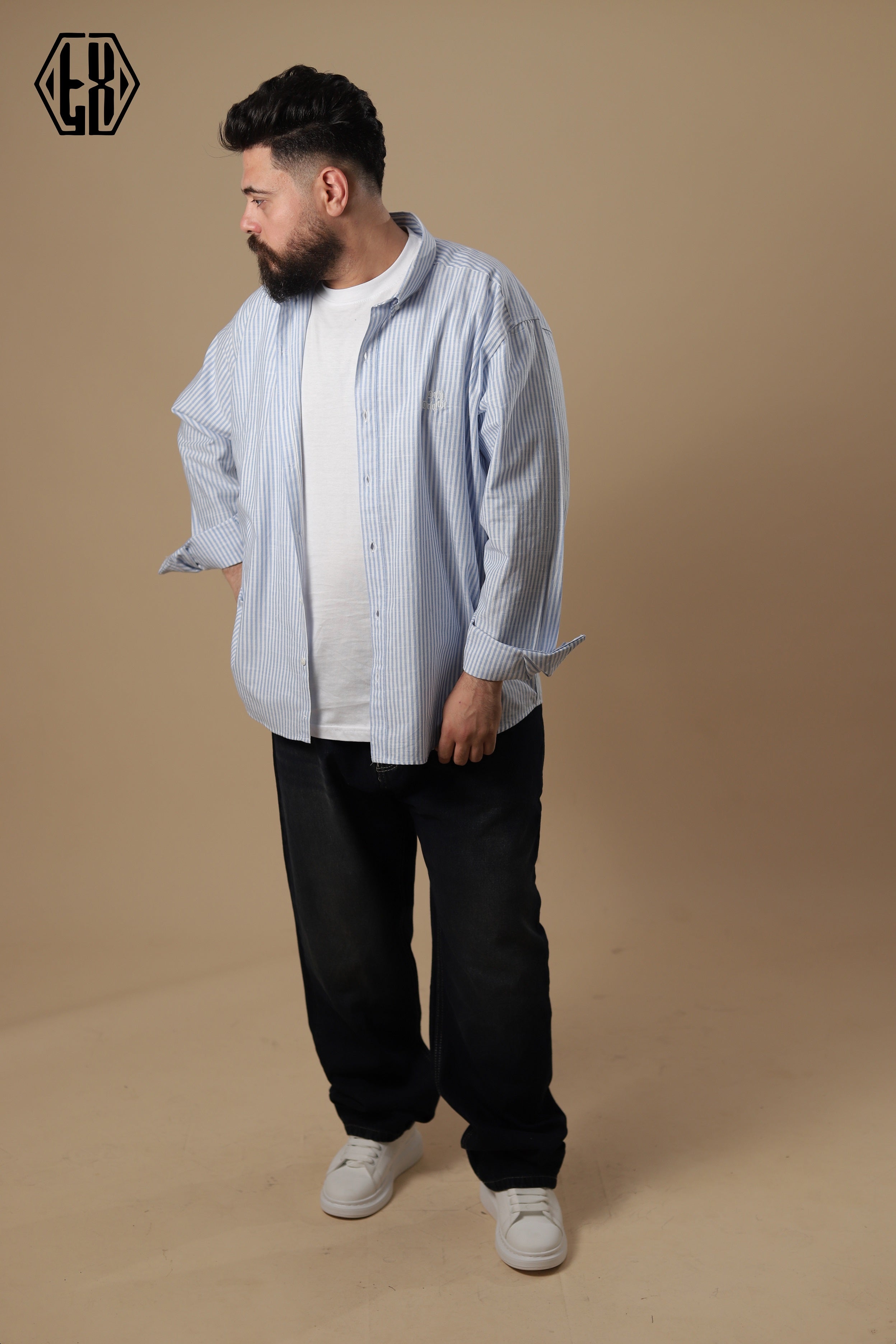 Striped Only The Triple Linen Shirt