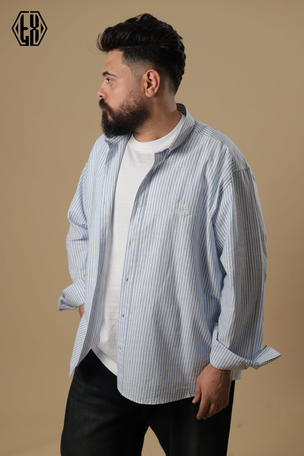 Striped Only The Triple Linen Shirt