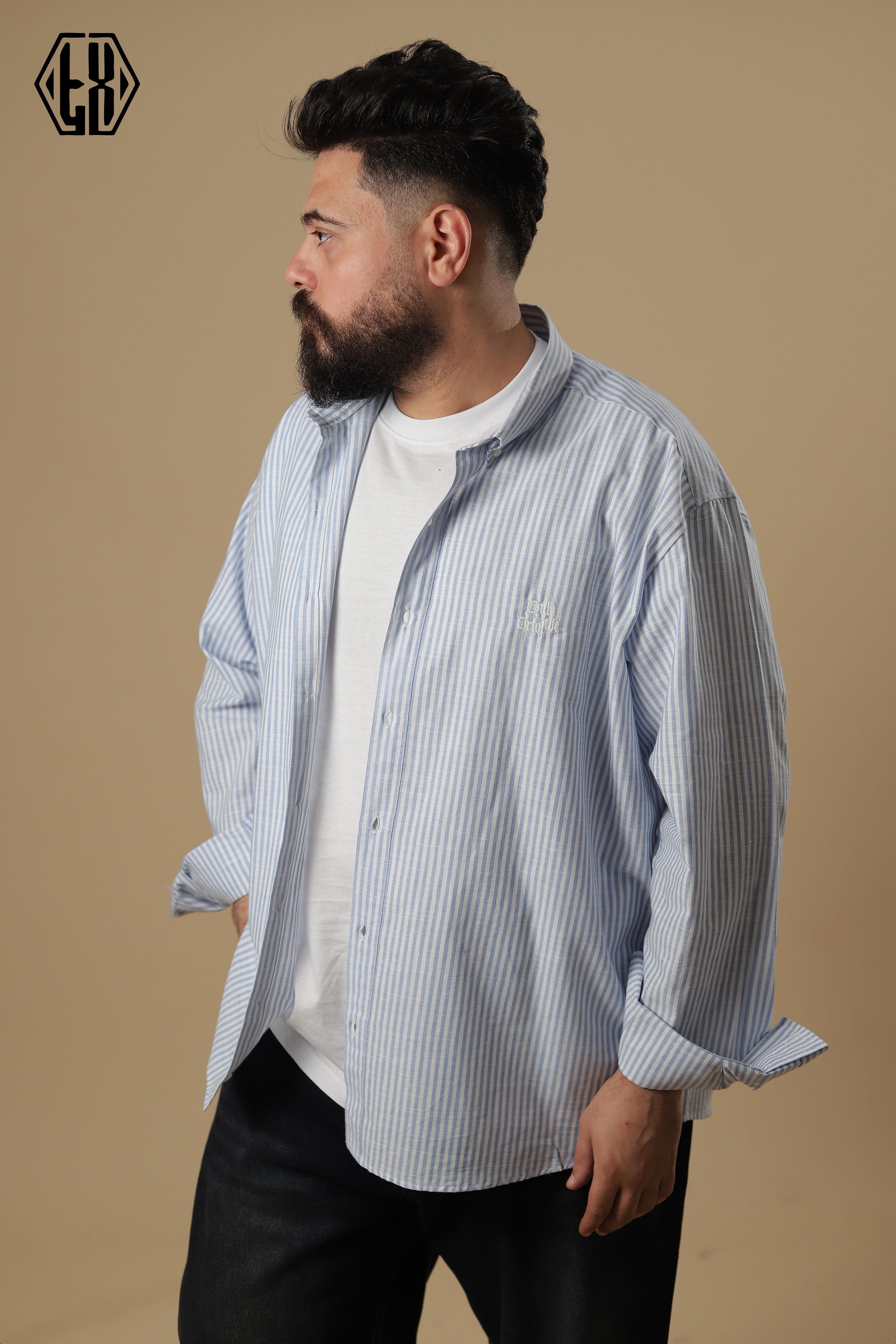 Striped Only The Triple Linen Shirt