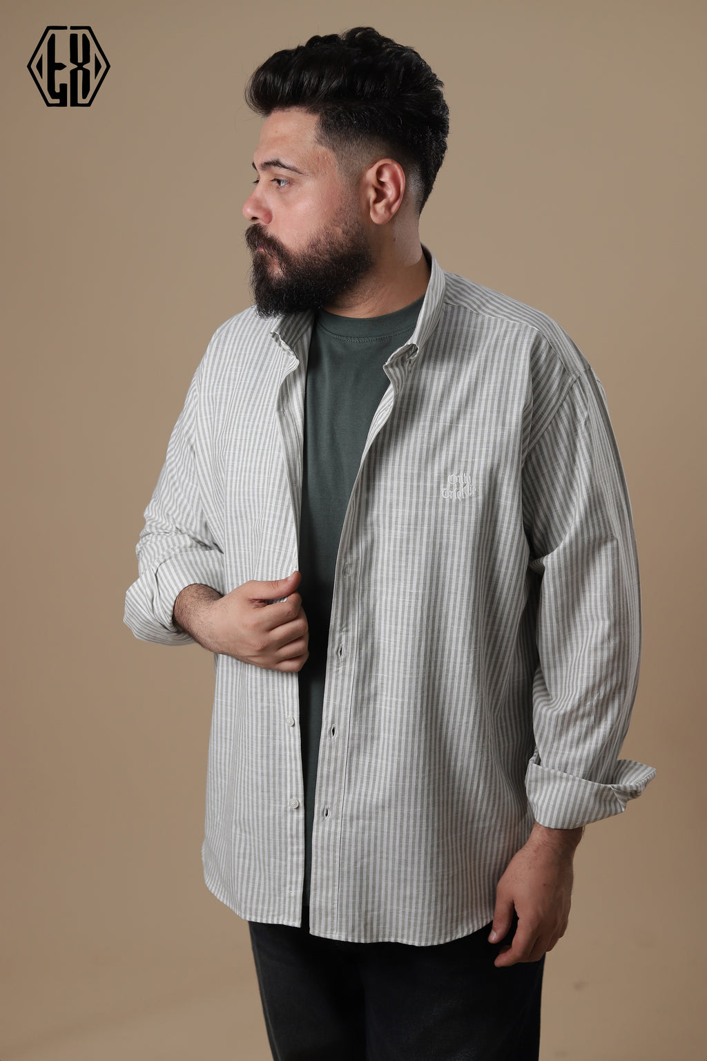 Striped Only The Triple Linen Shirt