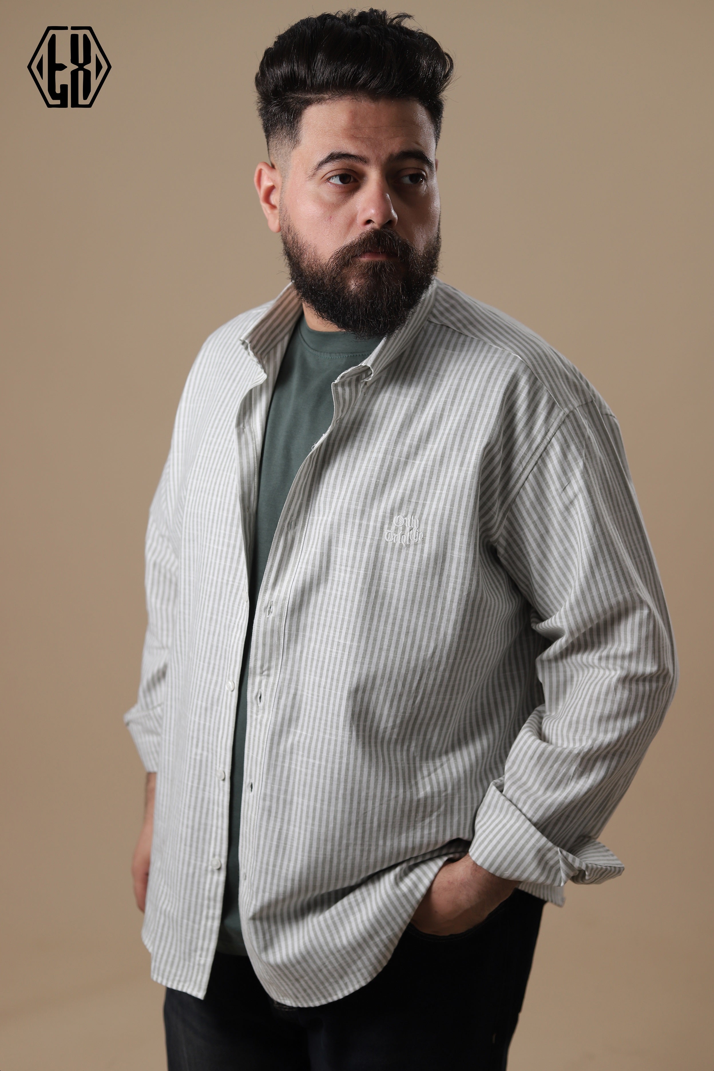 Striped Only The Triple Linen Shirt