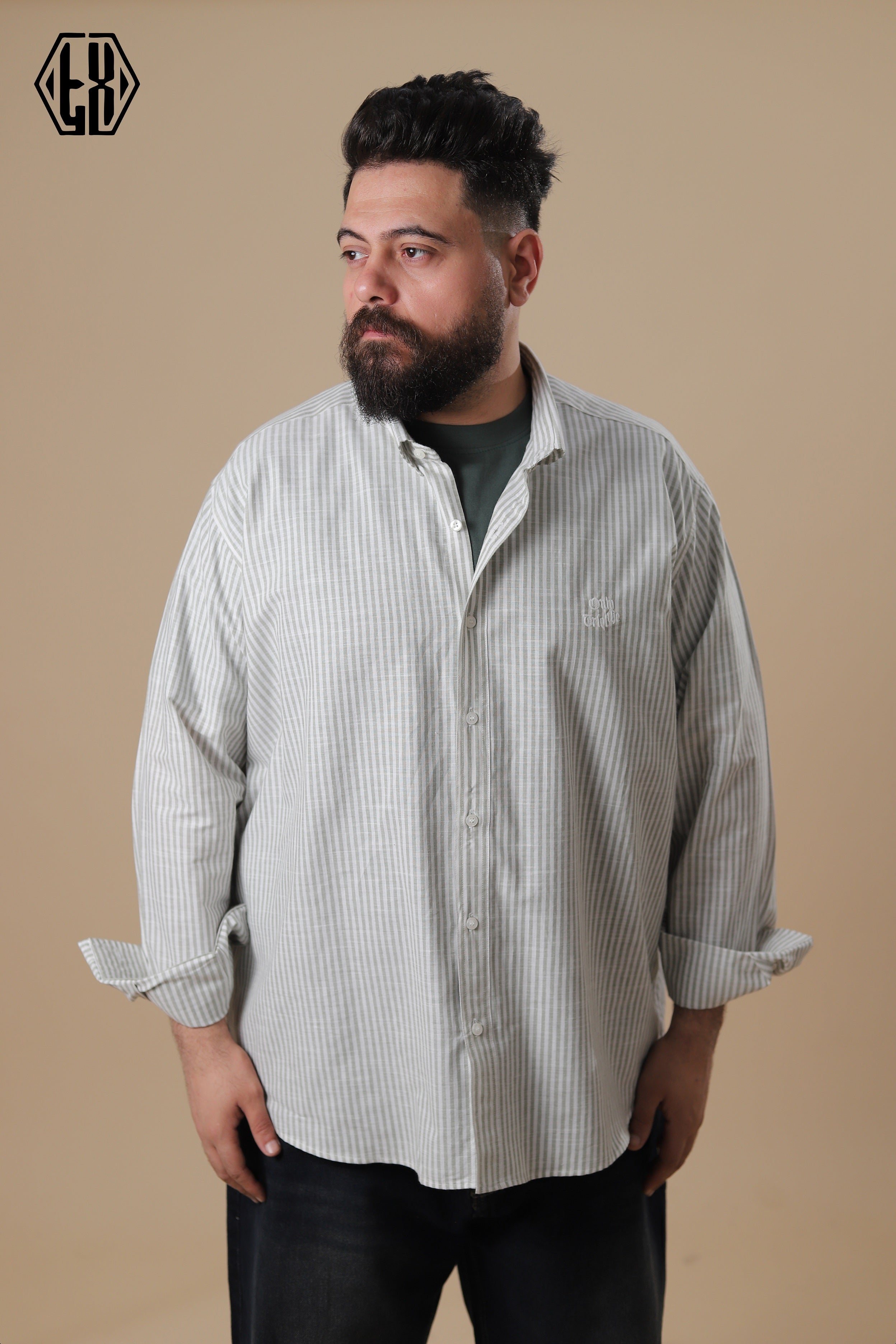 Striped Only The Triple Linen Shirt