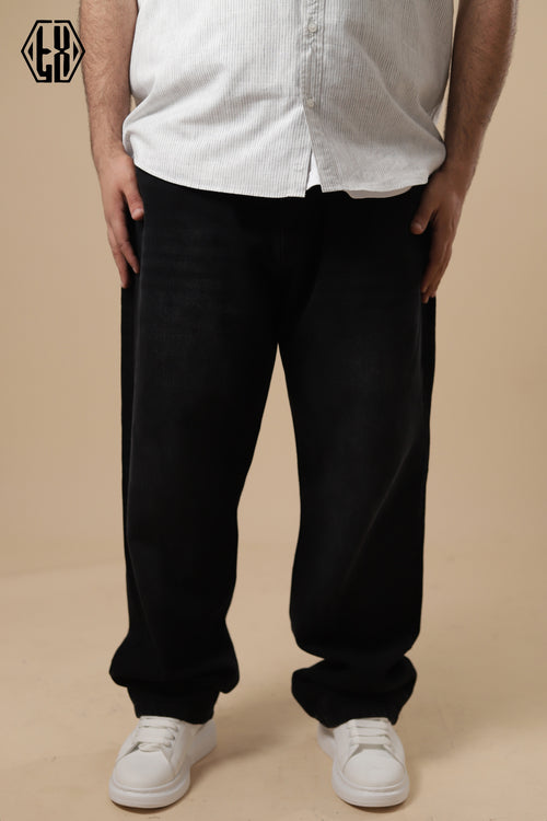 Black Wide Leg Denim
