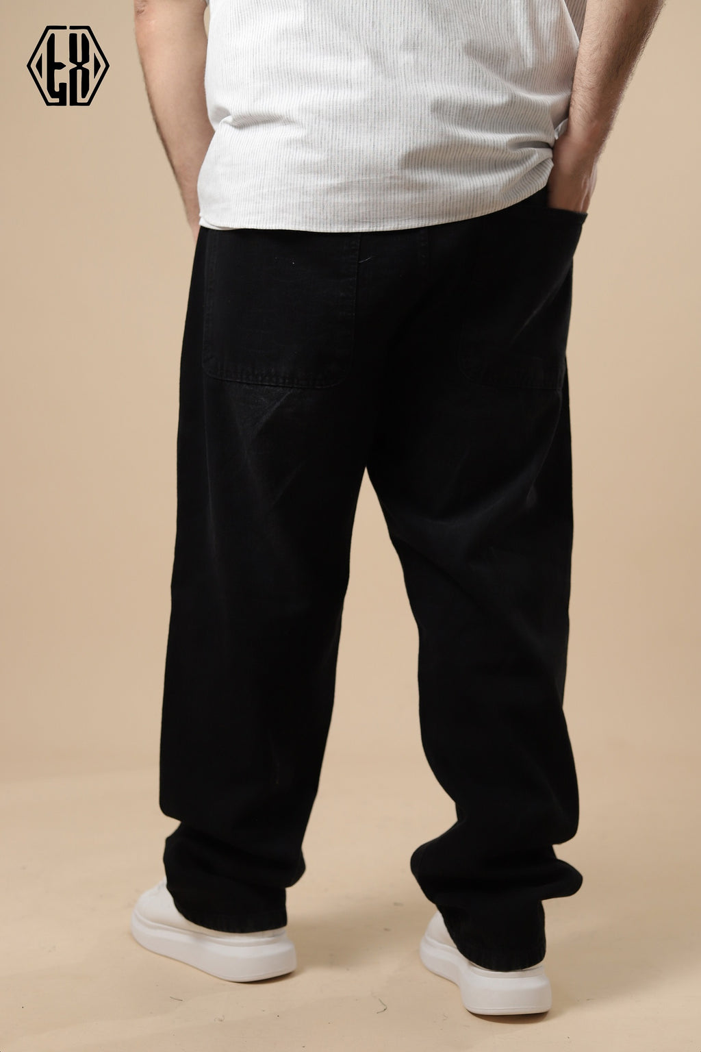 Black Wide Leg Denim