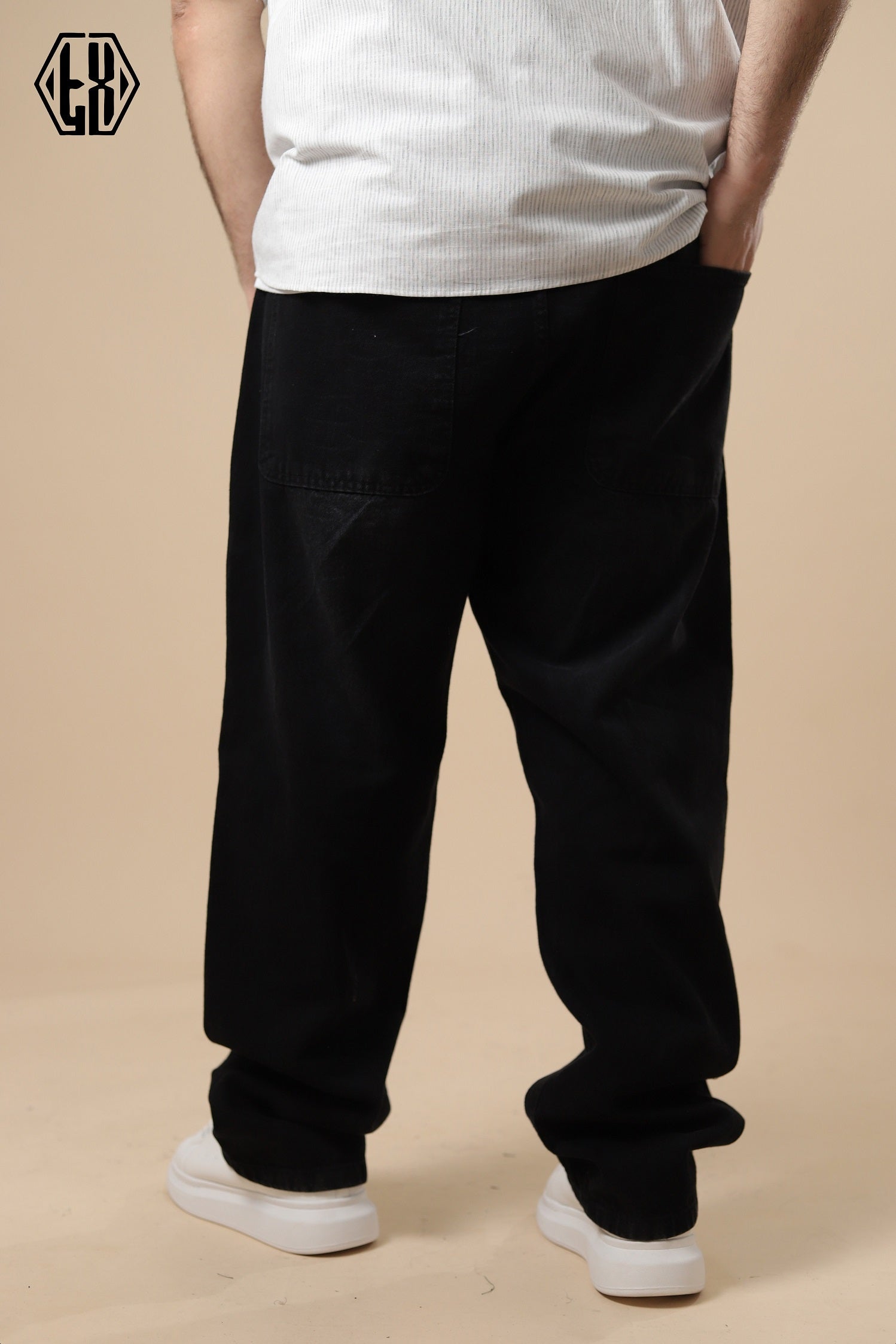 Black Wide Leg Denim