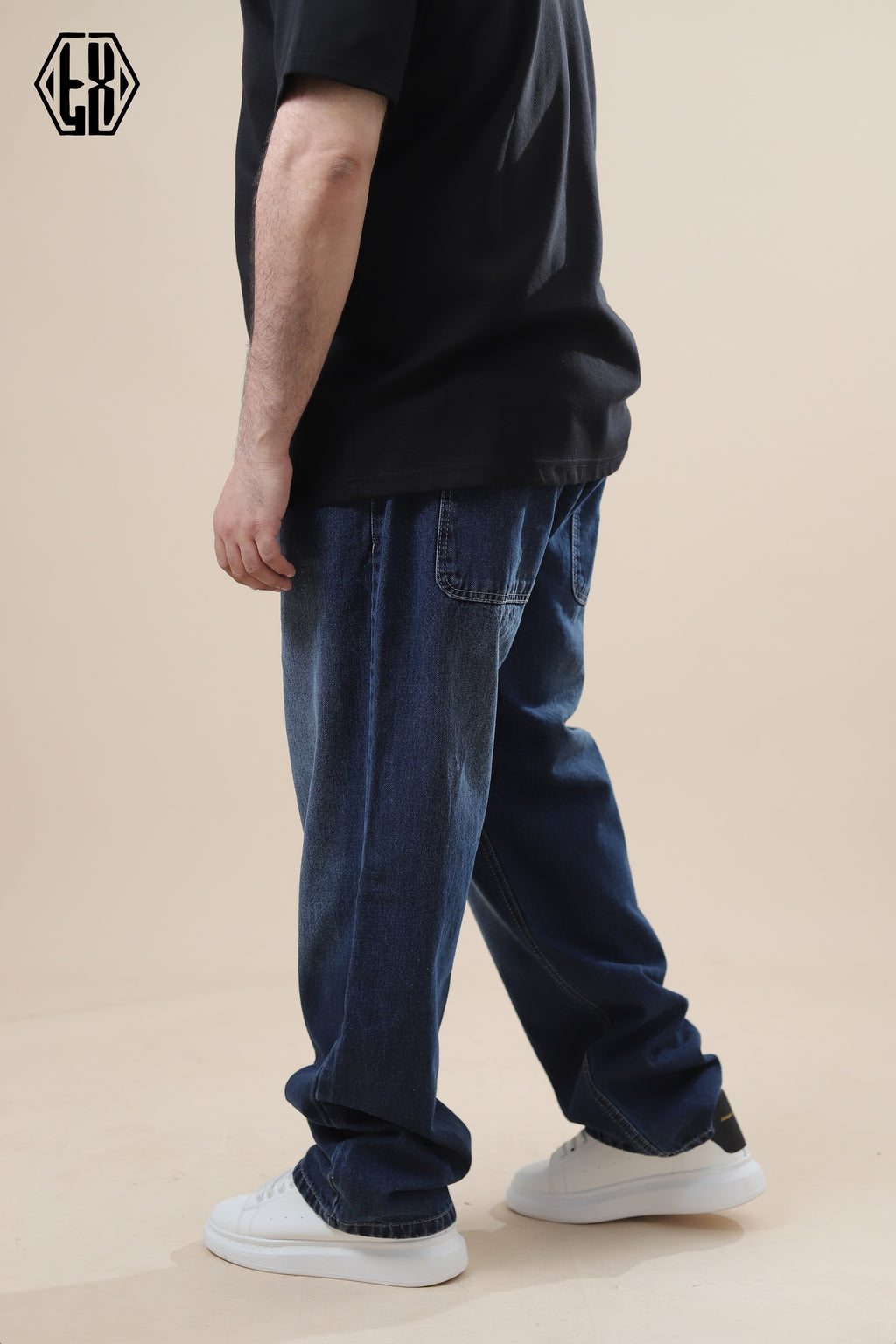 Blue Wide Leg Denim