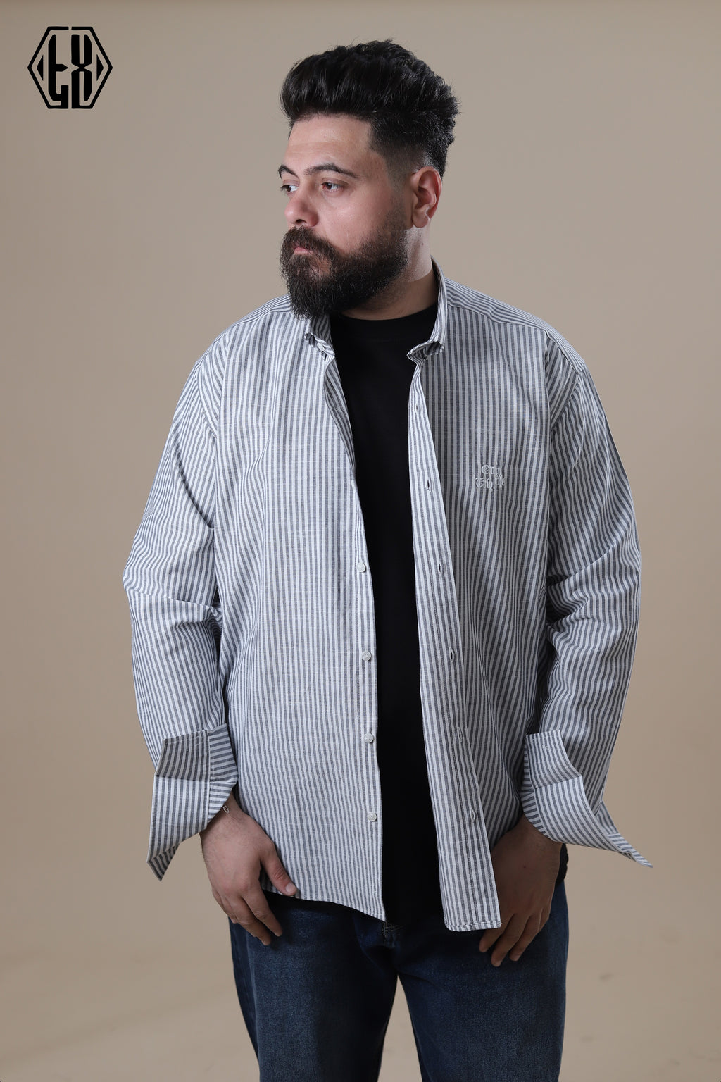 Striped Only The Triple Linen Shirt