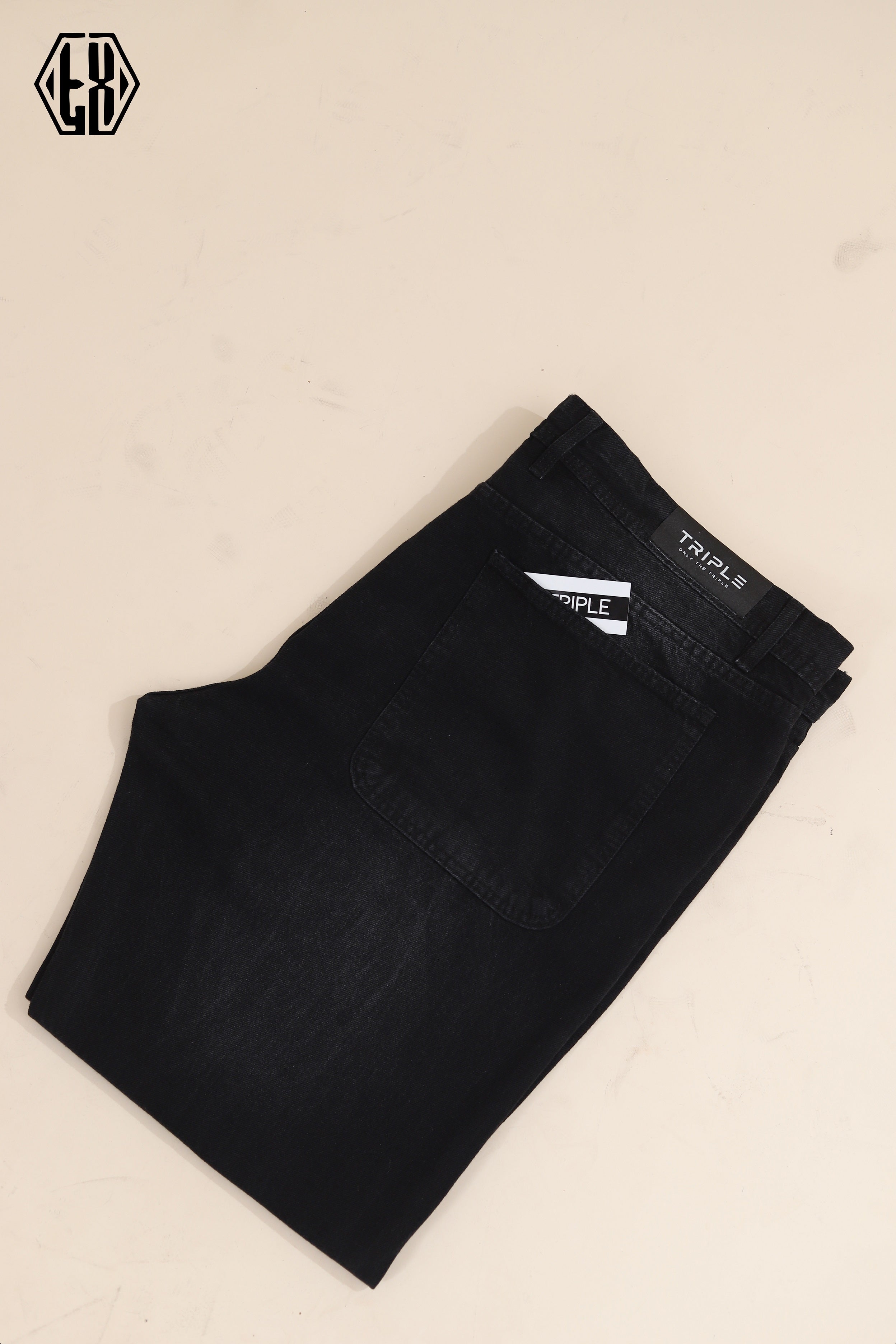 Black Wide Leg Denim