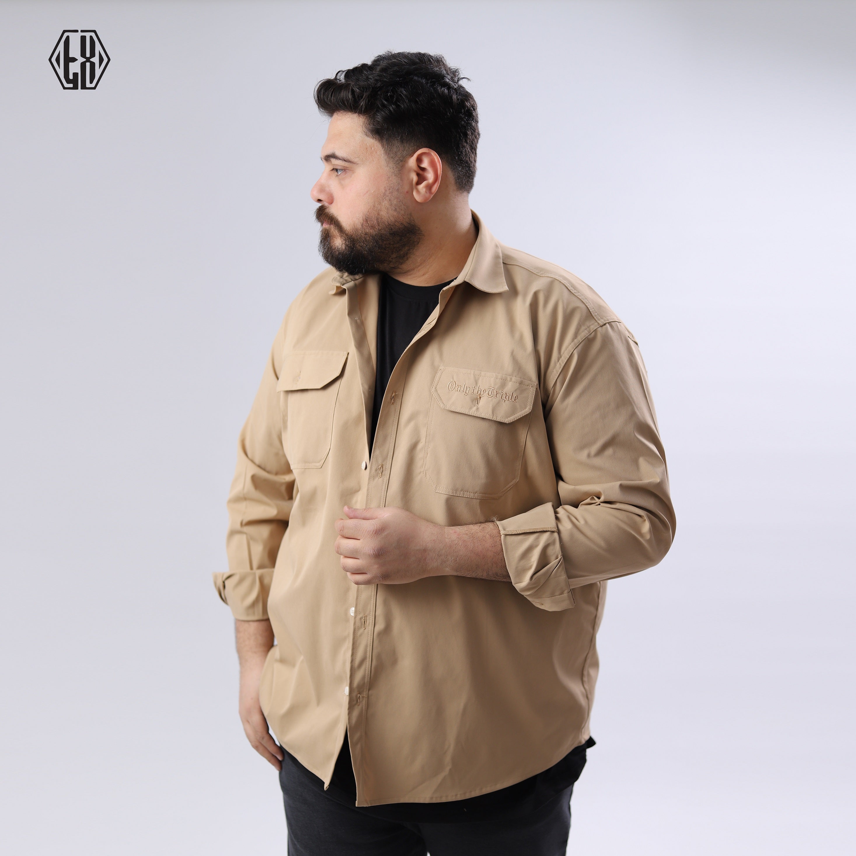 ONLY THE TRIPLE GABARDINE SHIRT