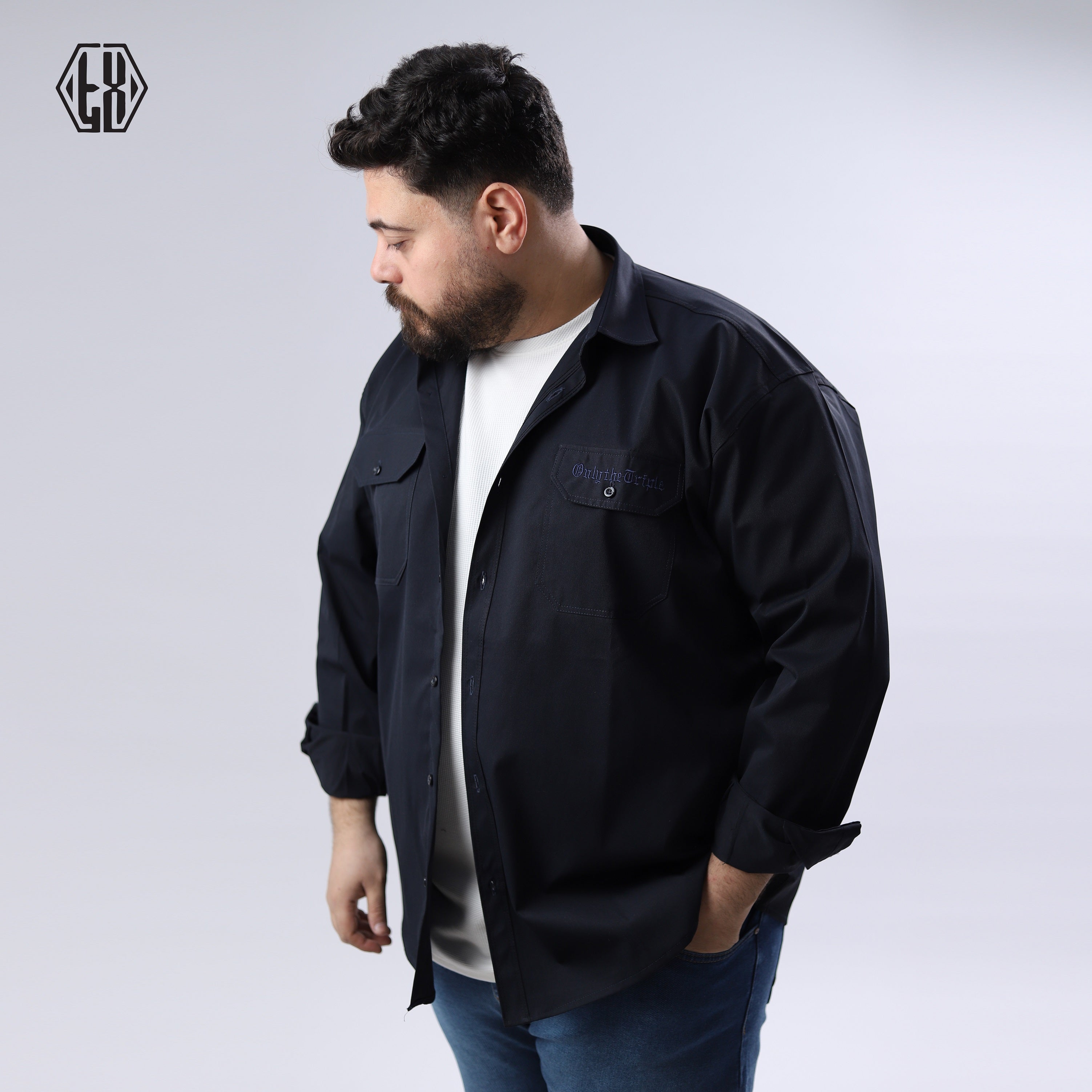 ONLY THE TRIPLE GABARDINE SHIRT